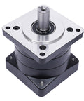 Planetary Gearbox 6 To 1 Speed Reducer For NEMA 34 Stepper Motor 14mm Input Shaft Beefy 50 Nm Torque 3000 RPM Aluminum Housing