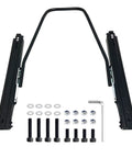 Heavy Duty Steel Seat Slider And Mounting Track Assembly For Universal Aftermarket Racing Simulator Seats With Gliding Front Rear Motion and included hardware.