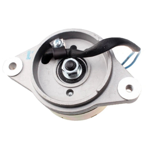 Top view of 12V Alternator Dynamo For Kubota Beefs Up Your Ride 14A Replacement, showing mounting brackets and connection points.