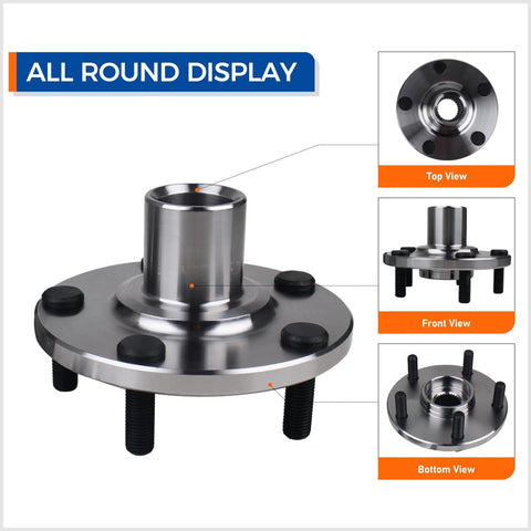 Front Wheel Hub Bearing Assembly Fits Toyota Sienna 1998 To 2003 Avalon 1995 To 2004 Camry 1992 To 2003 Solara 1999 To 2003 ES300 RX300 FWD Replacement OE Quality For 1992 To 2003 Models 3.0L V6 No Fuss Install shown in multiple angles