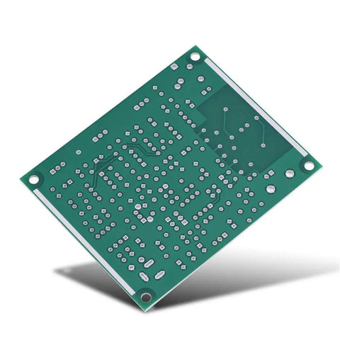 Back view of PCB for Airband Radio Receiver 118-136MHz AM Crystal Clear Reception DIY Kit With Band Pass Filter VHF Antenna 12V Power