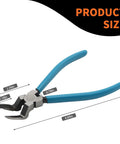 Heavy Duty Diagonal Cutting Pliers And Wire Flush Cutters With Sleek Non Slip Rubber Handles That Snip And Strip Cables Dead Easy For Weekend Shop Projects And Fixes, measuring 6.89 inches.