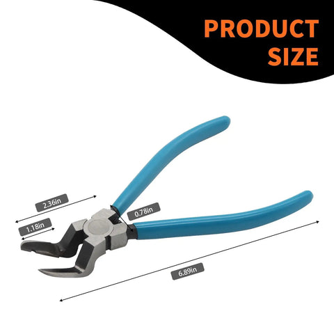 Heavy Duty Diagonal Cutting Pliers And Wire Flush Cutters With Sleek Non Slip Rubber Handles That Snip And Strip Cables Dead Easy For Weekend Shop Projects And Fixes, measuring 6.89 inches.