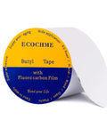 Ecochme 2-Inch RV Sealant Tape with Fluorocarbon Film featuring butyl material, visible reel showing product label.