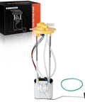 Drop In Electric Fuel Pump Module Assembly For Chevrolet Silverado 2500 HD And GMC Sierra 2500 HD 2017 2018 2019 6.6L V8 Direct Fit Replacement Kit With O Ring Seal And Wiring Harness, product view with packaging and components