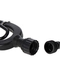 Dual Water Feed Boat Motor Flusher With Rectangular Cup Muffs And Hose Fittings Flush Kit close-up of hose connectors