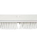Replacement Ten Inch Floor Scrub Brush Head With Acme Standard Thread Fitting Durable Polybutylene Bristles for heavy duty cleaning.