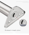 Adjustable Kitchen Table Legs 300mm High 60mm Diameter Beefy Heavy Duty Sturdy Feet For Counters Breakfast Bars And Cabinets close-up