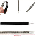 Dope Ultra Thin Pressure Sensor 0.25mm Flex Sensor ZD10-100 500G IP67 Dual-Function Push For Precise High-Speed Pressure Measurement In Compact Spaces, 100mm strip