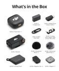 All Day Wireless Lavalier Mic System With 2 TX 1 RX And Charging Case For iPhone Camera And Android, included accessories