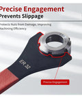 Premium ER16 ER20 ER25 ER32 Collet Chuck Spanner Wrench For CNC Milling Machine Lathe Tools with ER32 precision design.