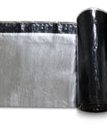 Super Heavy Duty Self Adhesive Roof Underlayment Roll, Hella Durable Aluminum Foil Waterproof Membrane For Sheds And Lofts, Easy Peel And Stick Flashing Tape Instant Watertight Seal 3 By 50 Feet Home Fixers in a roll and flat sheet.