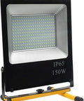 JUDYSSY Led Flood Light Emergency Portable Searchlight Mobile Portable Chargin, White Light, 150W, sturdy aluminum design