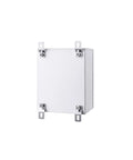 IP65 Weatherproof Heavy Duty Metal Wall Mount Enclosure Box for Electrical Equipment with Mounting Plate and Wall Bracket Indoor Outdoor Junction Box 10 by 8 by 6 Inches Built Tough for Harsh Elements