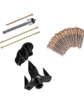 Quiet Your Squeaky Wood Floors With The Squeak No More Kit Featuring Five Tools And Fifty Screws for hardwood underlayment