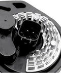 Top Tier Auxiliary Heating Water Pump Replacement For Model S And X 85d Awd 2016 To 2020 showing top view of pump assembly.