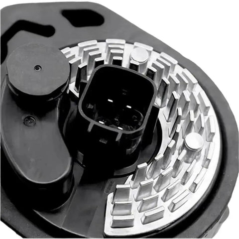 Top Tier Auxiliary Heating Water Pump Replacement For Model S And X 85d Awd 2016 To 2020 showing top view of pump assembly.