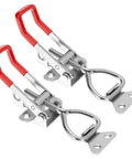 Beefy Heavy Duty Toggle Latch Clamp 2 Pack Made From 304 Stainless Steel With Quick Release Pull Latch 1320 Lbs Holding Capacity Front View