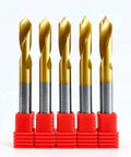 Pro Grade Spot Drill Center Bit Set For Precise Pilot Holes With 60 90 120 Degree Locating Tips Two Headed 90 Degree Design HSS M35 M42