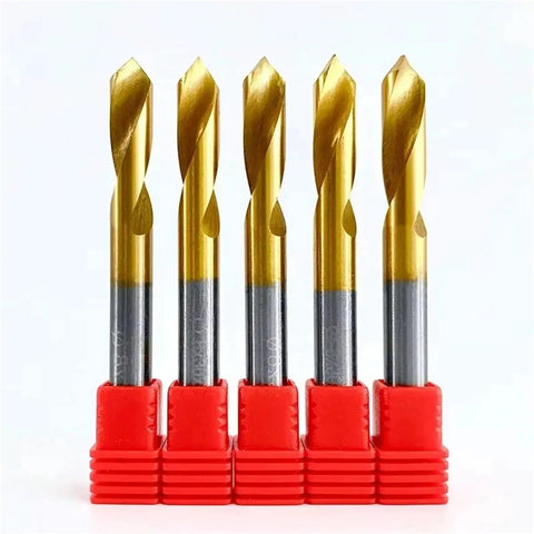 Pro Grade Spot Drill Center Bit Set For Precise Pilot Holes With 60 90 120 Degree Locating Tips Two Headed 90 Degree Design HSS M35 M42