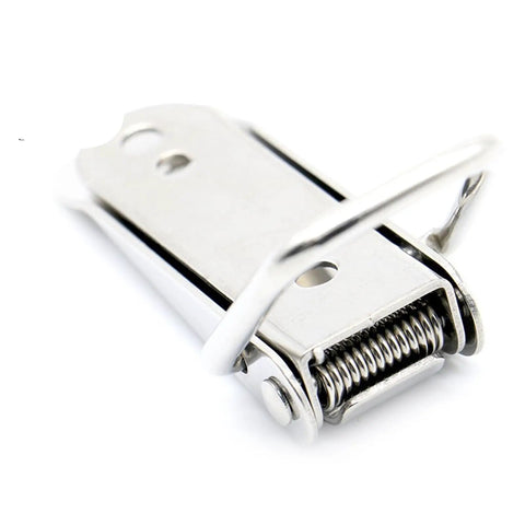 Super Secure Spring Loaded Latch Catch Toggle Locks Fit Sliding Doors And Windows 27mm By 63mm Heavy Duty Iron Hasps for cabinet latch