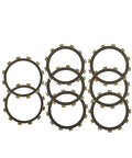 Clutch Friction Plates For Yamaha YFM660R Raptor 660R ATV 2001 To 2005 Bolt On Easy Install Sweet Upgrade Fits YFM660RLE Limited Edition 2003 To 2005 And YFM660RSE Special Edition 2005, set on white