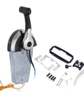 Outboard Remote Control Kit For Single Binnacle Top Mount Box With Fast Idle Button And Power Trim Tilt Plug And Play Marine Boat Remote Control System Compatible With 8M0059686 Motor Controller components