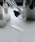 Portable Goat Milking Cup Replacement Part With Plastic Milking Liner Lightweight Hygienic For Dairy Operations And Field Use Ideal For Mobile Milking Across Farms And Barns, clear plastic liner