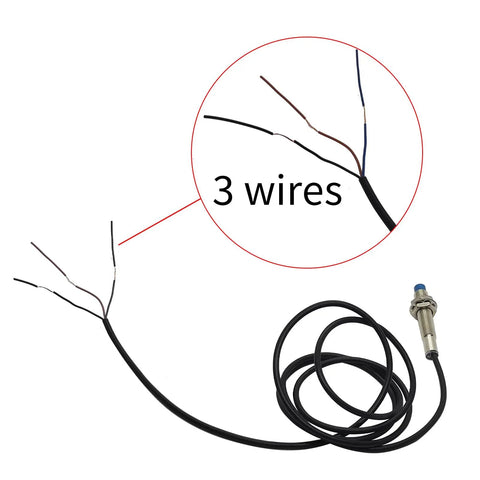 Five Pack NC Normally Closed Inductive Proximity Sensor Switch M8 with 2mm Sensing 3-Wire NPN Output Detail