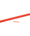 Upper Panhard Rod Support For 2005 To 2014 S197 Mustang And 2007 To 2014 Shelby GT500 Built From Boxed Steel MIG Welded Heavy Duty Mount Reinforcement Red Hammertone Powdercoat Street Ready Drag And Road Race Performance, red steel brace