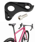 Direct Replacement Derailleur Hanger S206000001 For Specialized Aethos And Tarmac SL8 shown with bicycle frame and screw