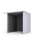 Game Changing Portable Vocal Booth With Heavy Duty Acoustic Foam For Podcasters, 2-inch thick, folds flat, 70 cm size.