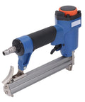 Job Site Ready 20 Gauge Pneumatic Brad Nailer Built Tough With Heavy Duty Aluminum Body For Seamless Trim Work.
