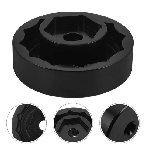 Precision Machined Axle Nut Socket Set For Front And Rear Wheel Hubs with hex design details
