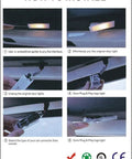 Installation steps for Four Pack Car Door Light Projectors With LED Puddle Lights, Dope Welcome Lights For 1 Through 7 And X1 X2 X3 X4 X5 X6 X7 M Z GT.