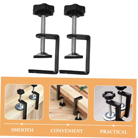 2-Pack Patio Clips Adjustable Fasteners for Wicker Sectional Sofas and Rattan Chairs, secure modular sets, easy install images