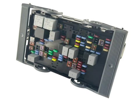 Direct Fit Engine Fuse Box 22798218 Straight Swap Plug And Play Replacement for 2010-2014 Chevy Tahoe with fuses and relays.