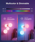 Smart WiFi RGB LED Bulbs That Play Nice With Alexa And Google Assistant A19 Color Changing Dimmable Lights illustration