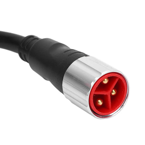 Rainproof 11-Pin Electric Bike Motor Extension Cable With Threaded Connectors For Hub Motors G062 G060 G090 70cm ABS Plastic Aluminum Alloy Beefed-Up Heavy-Duty Wiring Secure Fit Built To Last