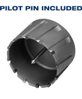 CS Unitec carbide-tipped annular cutter, gray metal body