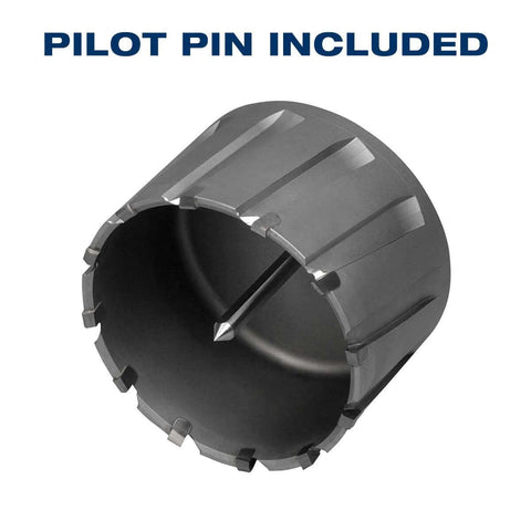 CS Unitec carbide-tipped annular cutter, gray metal body