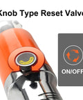 Heavy Duty Thirty Ton Hydraulic Pump Bearing Puller Tool Kit For Pro Mechanics Doing Sick Gear And Pulley Removal Work Using Reinforced Steel Claws And Strong Seals To Stop Leaks Ensure Smooth Moves When Doing Repair Work In The Shop Today. Knob reset valve ON/OFF