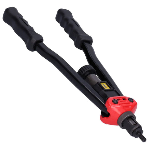 Beefy Pro Grade Heavy Duty Double Handle Hand Riveter Tool With M3 M4 M5 M6 M8 M10 Mandrels And Blind Rivet Nuts Stainless Steel