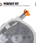 Idle Adjustment Screw Fits KTM 250XCW TPi 300XCW TPi 250EXC TPi 300EXC TPi 2018 2023 150XCW TPI 2020 2023 Orange Aluminum installed