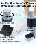 4 Piece Phone Repair Clamp Kit With Heavy Duty Pro Grade Adjustable Fastening Clip Holder for secure screen repairs.