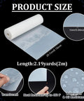 Translucent Silicone Roll Sheet 78.7 By 8.1 Inches, 60A Durometer, 1 mm thick, shown unrolled with product size details.