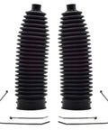 Steering Rack And Pinion Tie Rod Boots Replacement Kit With Bellows For Dodge Ram 1500 2500 3500 Chevrolet Silverado shown