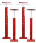 Four Pack Adjustable House Jacks For Floor Leveling And Crawlspace Support Built Like A Tank Heavy Duty Rust Proof Steel Prop 19 To 36 Inches Range