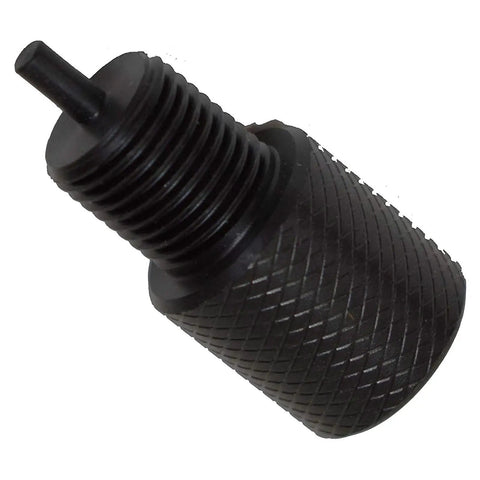 Heavy Duty Nylon Brake Proportioning Valve Bleeder Tool For GM Style PV2 PV4 Combo Valves, black nylon, threaded design, essential garage tool.