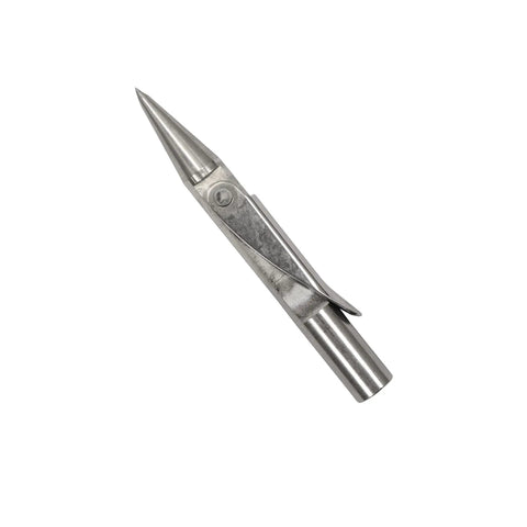 3 Inch Stainless Steel Spearfishing Speartip With 6mm Thread For JBL Spearguns Rock Point Single Wing Barb Ice Fishing Ready